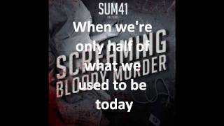 Sum 41   What Am I To Say With Lyrics