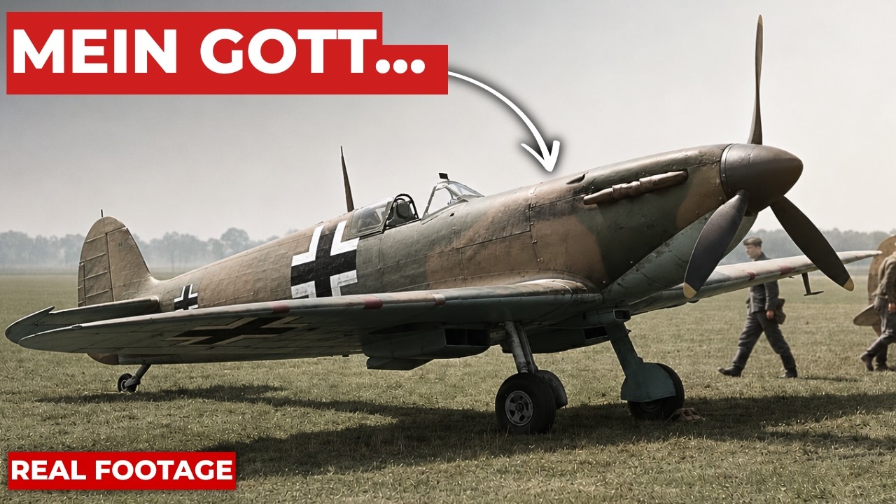 German Pilot Tested A Captured Spitfire... His Words Shocked The Luftwaffe
