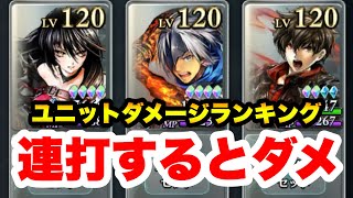 【ラスクラ✖︎テイルズ】 ユニットダメージランキング！連打するとダメ！？テクニックやユニットの性能について解説します！