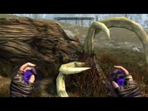 PS4 Skyrim Bosmer Legendary Difficulty Ep 73