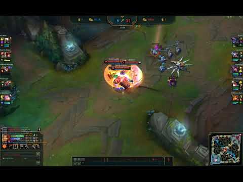 Leona E With Lee Sin R Interaction