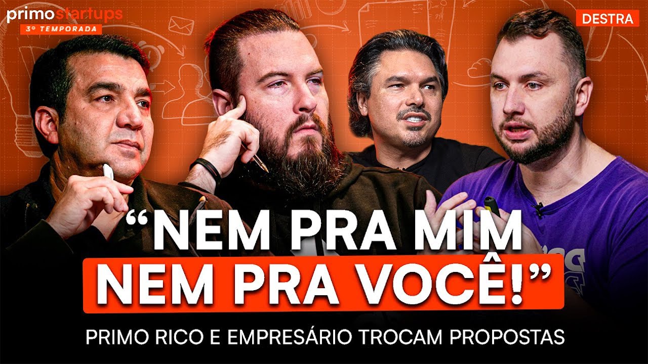 EMPRESÁRIO FAZ JOGO DURO COM PRIMO RICO (EMPRESA DE R$10 MILHÕES) | Primo Startups #15
