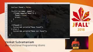 J-Fall 2018: Venkat Subramaniam - Java Functional Programming Idioms