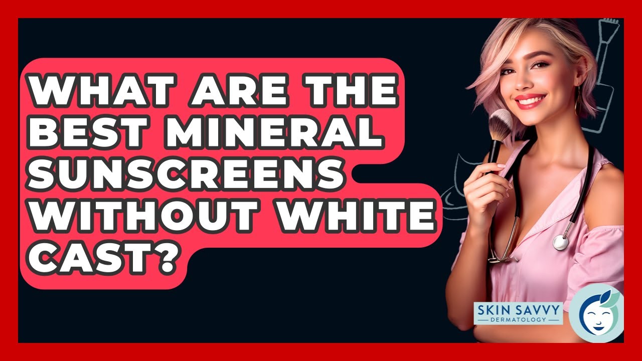 What Are The Best Mineral Sunscreens Without White Cast? - Skin Savvy Dermatology