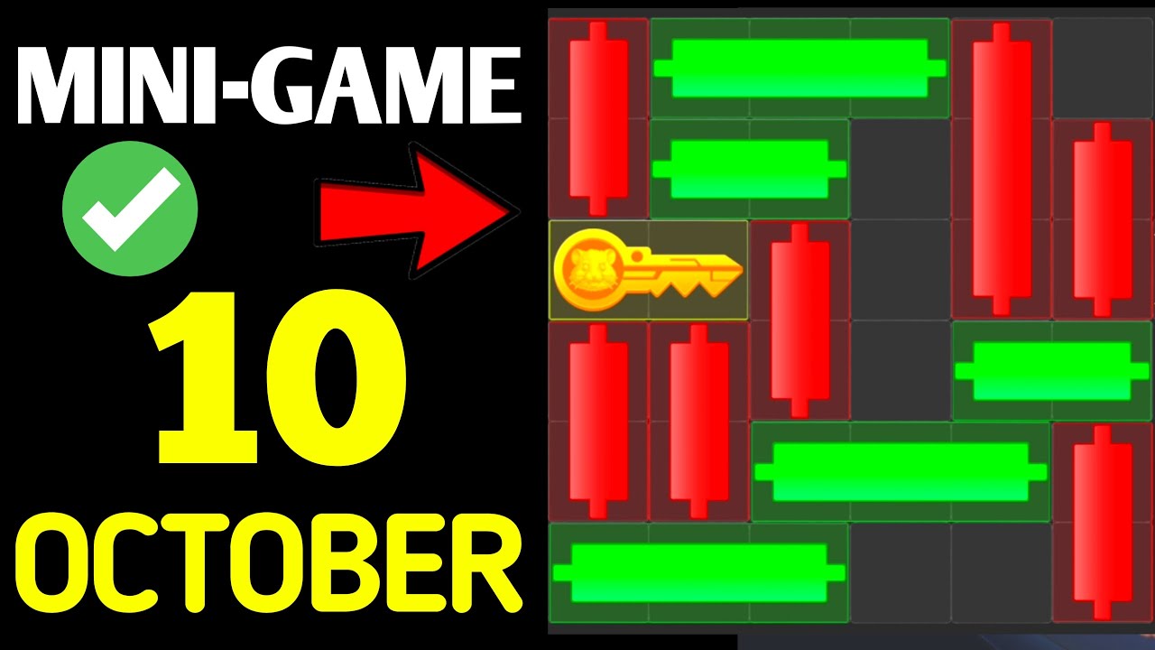 10th October Hamster Kombat Daily Mini-Game Puzzle Solved #hamstercombat #minigame