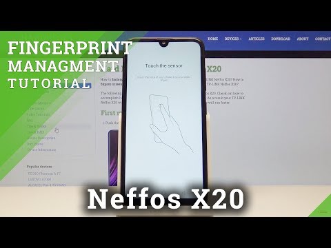 How to Add Fingerprint in TP-LINK Neffos X20 - Set Up Screen Lock