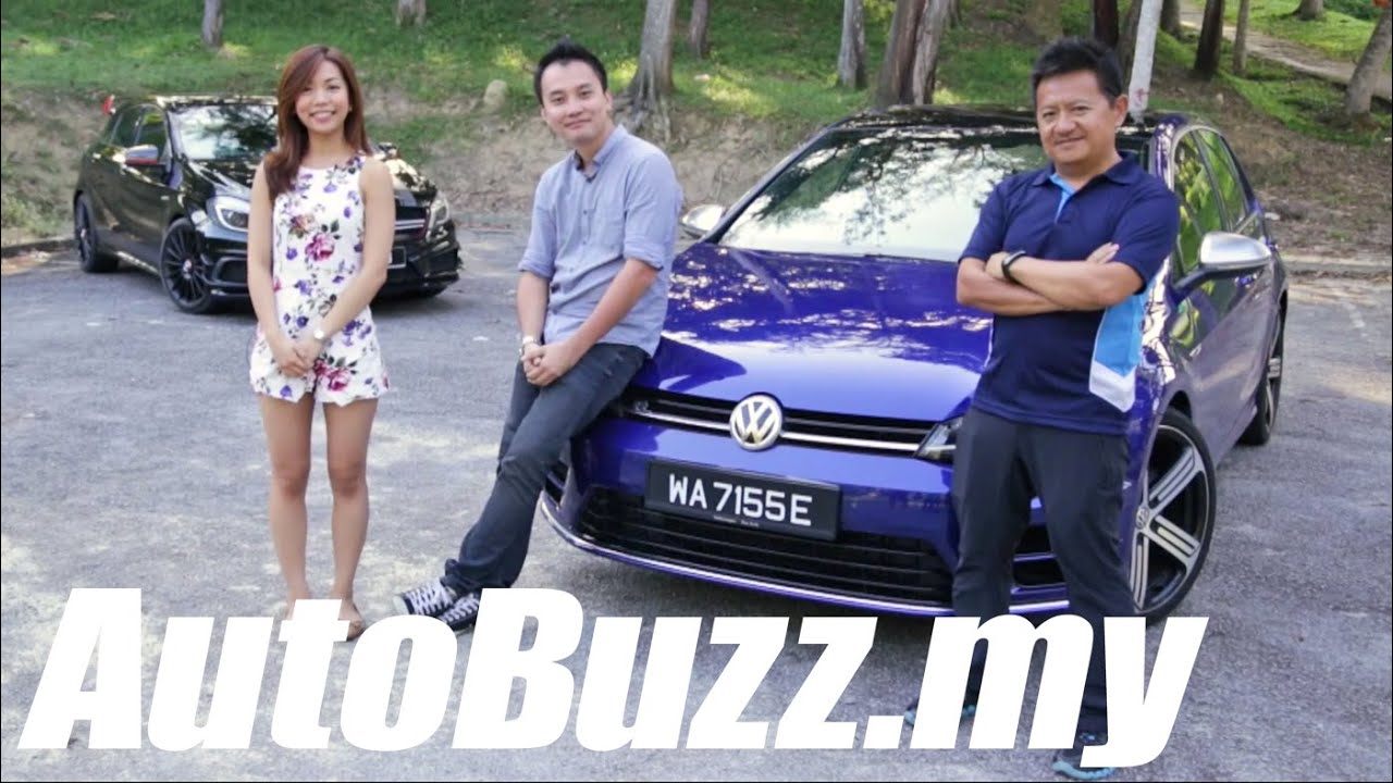 VW Golf R Mk7 review (vs A45 AMG) - AutoBuzz.my