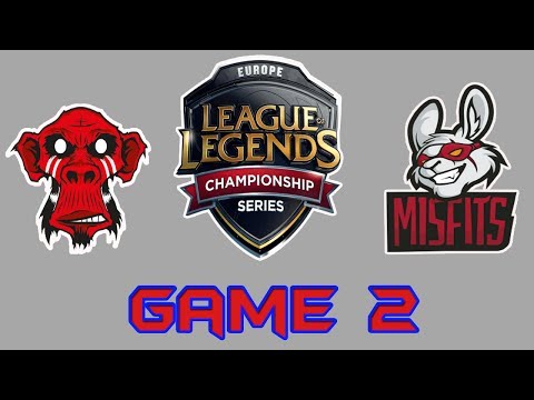 [EU LCS Summer 2017 W7D2] MSF vs MM Game 2 Highlights | Misfits vs Mysterious Monkeys