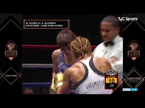 La Tigresa Acuña vs. La Locomotora Oliveras en Boxeo de Primera