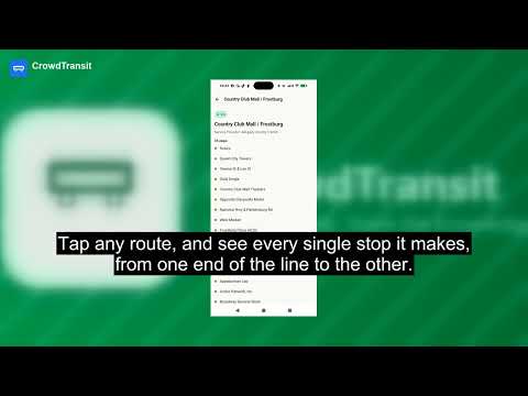 CrowdTransit: Bus & Train video thumbnail