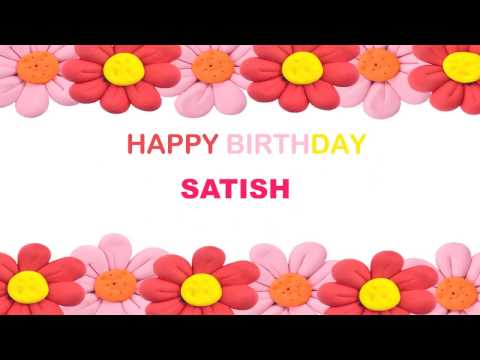 Satish   Birthday Postcards & Postales - Happy Birthday