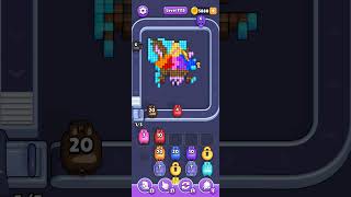 Pixel Flow — hard level 1115