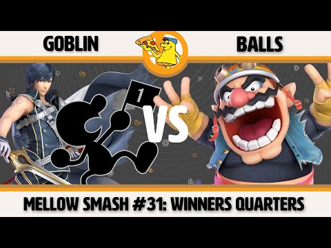 Mellow Mushroom SSBU #31 - Goblin (G&W/Chrom) vs Balls (Wario) Smash Ultimate Winners Quarters