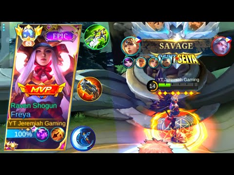 FREYA USER'S TRY THIS HACK DAMAGE BUILD🔥 | FREYA BEST BUILD 2023 | MUST WATCH | MLBB