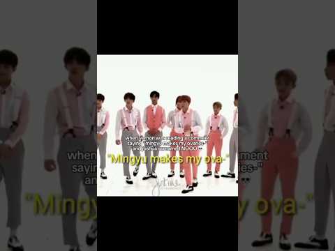 time when SVT almost read thirst tweets #seventeen #joshua #vernon #mingyu #thirsty #shorts #kpop