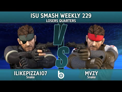ilikepizza107 (Snake) vs MVZY (Snake) - Illinois State Smash Weekly 229 - Losers Quarters