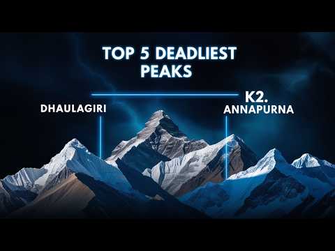 Top 5 Deadliest Peaks in the World | K2 vs Annapurna