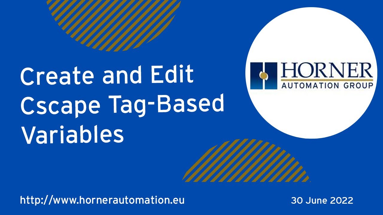 Create and Edit Cscape Tag-Based Variables