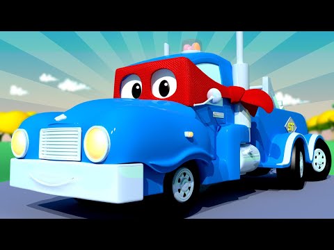 Carl le Super Truck -  La Super DÉpanneuse - La Ville des Voitures 🚓 🚒 Dessin animé pour enfants