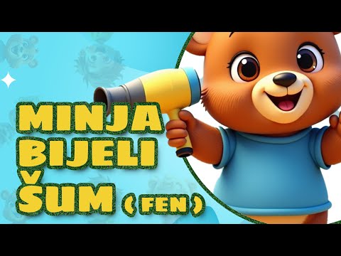 10 Sati Bijeli Šum - Zvuk Fena za Spavanje Beba | Minja White Noise