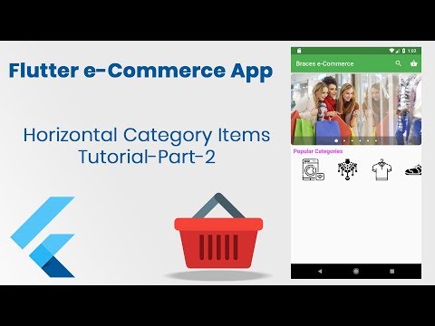 Flutter e Commerce App Development Tutorial Preparation and Slider Using Carousel Part 2
