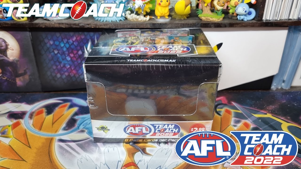 Watch video Finally Opening A Box Of The 2022 AFL Teamcoach Footy Cards Now Finally Opening A Box Of The 2022 AFL Teamcoach Footy Cards