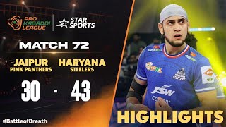Download lagu Haryana Steelers dominate #JaipurPinkPanthers with a commanding win! | ProKabaddiOnStar Highlights mp3
