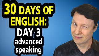 Learn English for 30 days | Lesson 3  | on time vs in time, about time, it's about time. put off,