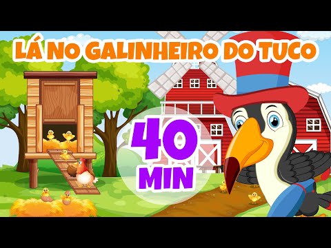 Lá no Galinheiro do Tuco - Giramille 40 min | Desenho Animado Musical
