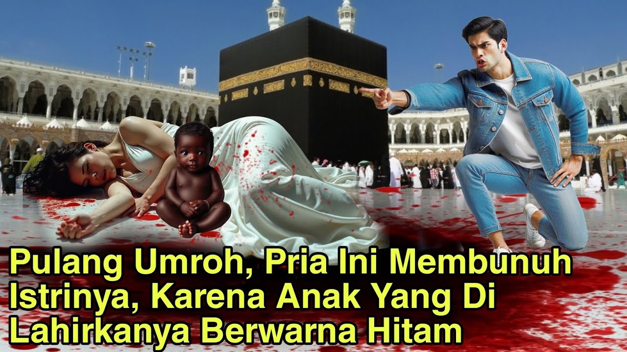 Pulang Umroh Pria Ini  Bunuh Istri Karena Melahirkan Anak berkulit Hitam