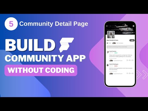 🔥 Building Community Detail Page with @FlutterFlow #nocode