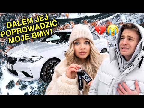 Moja dziewczyna JEŹDZI moim BMW 😱 | PIERWSZY RAZ! 😩