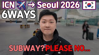 Thumbnail for 6 Options Incheon Airport to Seoul: Fastest, Cheapest & Easiest Ways (2026 Guide)
