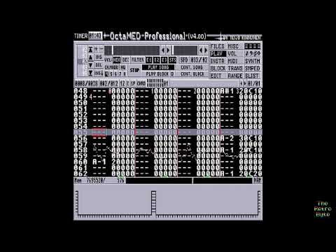Banshee Intro Music, Amiga OctaMED View