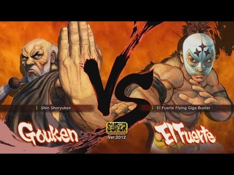 OS Nouyu (Gouken) VS UFC Doflamingo (ElFuerte) - SSF4 AE 2012 720HD