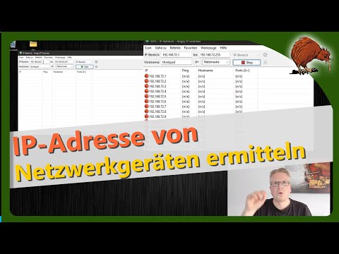 Find IP addresses of network devices, e.g. Fritz Repeater
