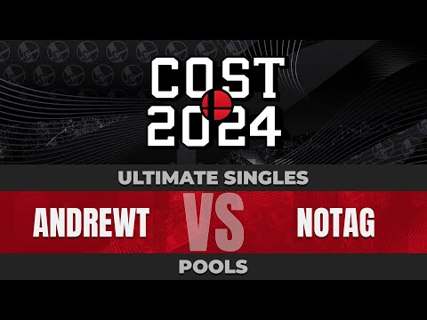 COST 2024 Singles Pools - AndrewT (Zero Suit Samus) vs NoTag (Mario) - SSBU Tournament