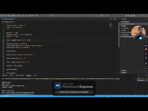 Python Course 19 File Handling In Python