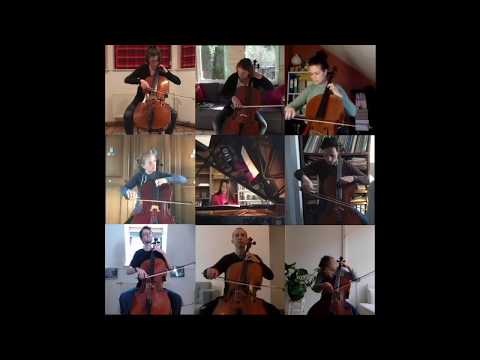 #AloneTogether - Philip Glass by Cello Octet Amsterdam feat. Maki Namekawa