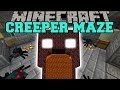 Minecraft: INFINITE CREEPER MAZE (SURVIVE ...