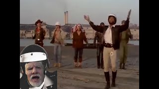 Political satire based on The Village People &quot;Y.M.C.A&quot; - &quot;Vote Trump Away&quot;