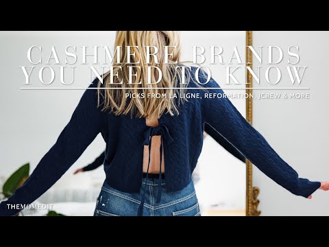 Novas marcas de caxemira que você precisa conhecer em 2024: escolhas de La Ligne, Reformation, JCrew e mais