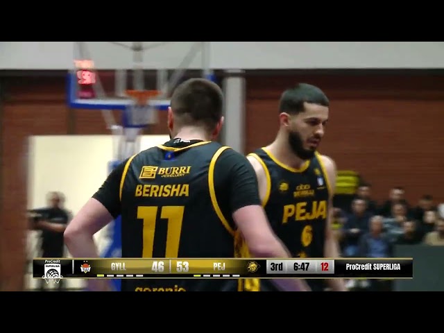 Golden Eagle Ylli vs Peja - Pjesa e dytë - Ndeshja e tretë - Playoffs