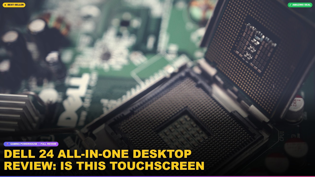 Dell 24 All-in-One Desktop Review: Is This Touchscreen PC Worth It? review video