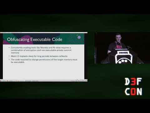 DEF CON 30 - Kyle Avery - Avoiding Memory Scanners - Customizing Malware to Evade YARA, PE-sieve