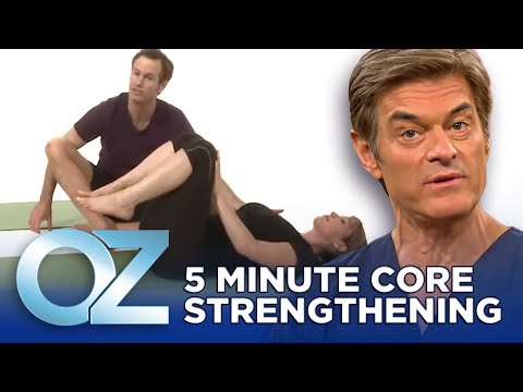 Strengthen Your Core in 5 Minutes | Oz Workout & Fitness
