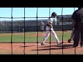 Cole Frazier pitching save in Varsity game