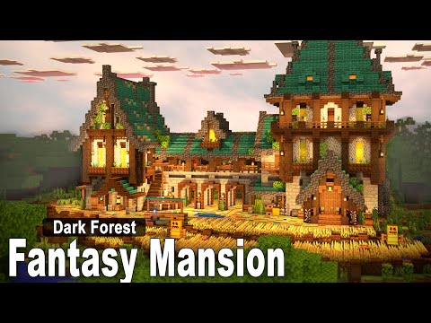 Minecraft: How to build a Fantasy Mansion| Tutorial [Part 1]