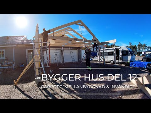 THE JARL FAMILY - Bygger hus (Eksjöhus) del 12.