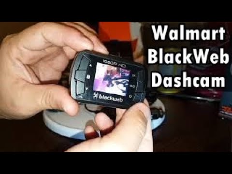 Black Web Video Dash Cam Unboxing